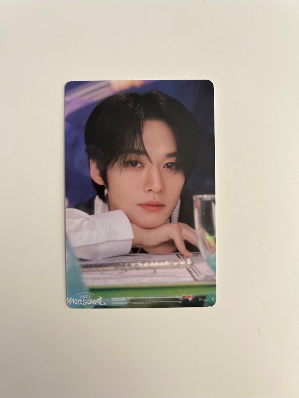 Lee Know SKZ Magic School Pop Up Photocard